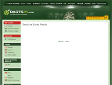 Tablet Screenshot of darts24.com